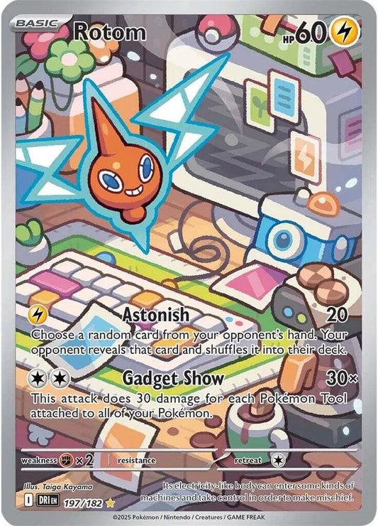 197/182 - Rotom - Destined Rivals - Pokemon TCG