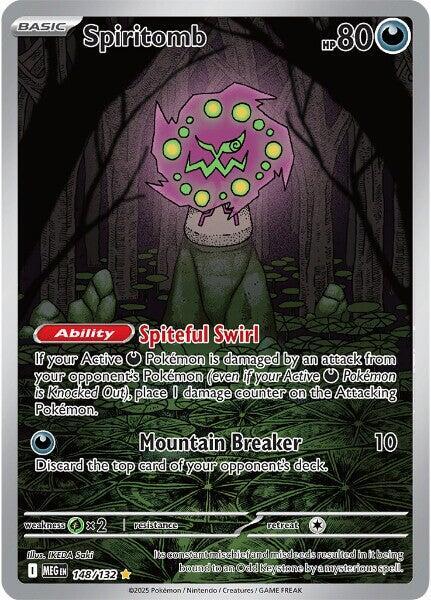 148/132 - Spiritomb - Mega Evolution - Pokemon TCG