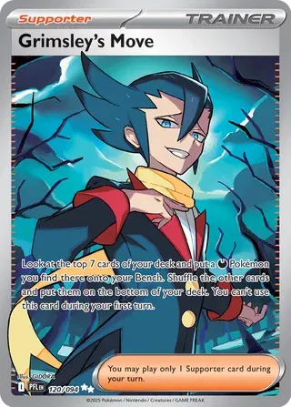 105/080 - Grimsley’s One Move - Inferno X - Pokemon TCG