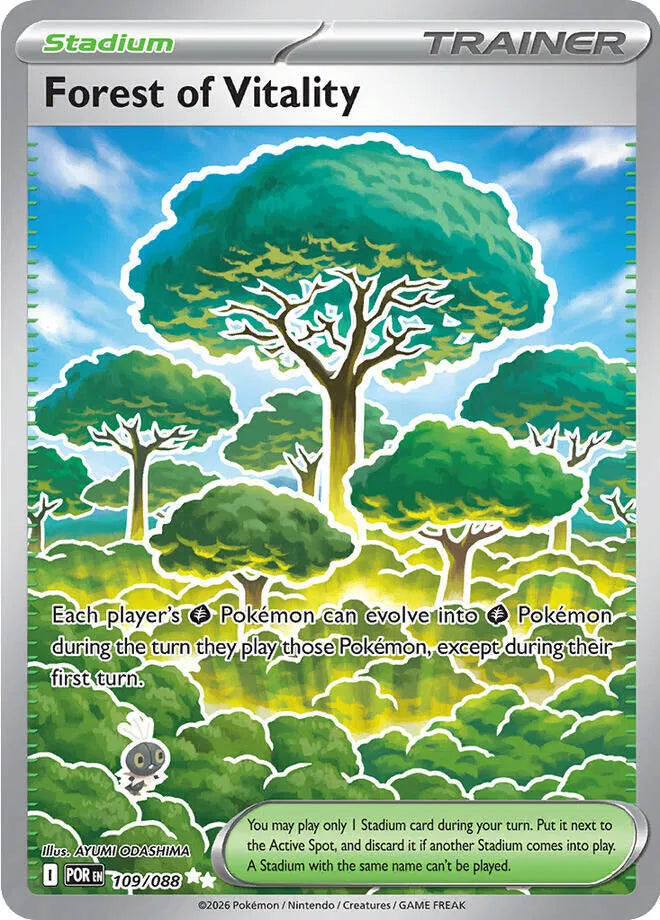 109/088 - Forest Of Vitality - Perfect Order - Pokemon TCG