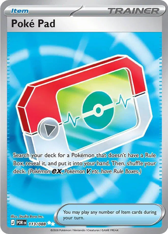 113/088 - Poke Pad - Perfect Order - Pokemon TCG