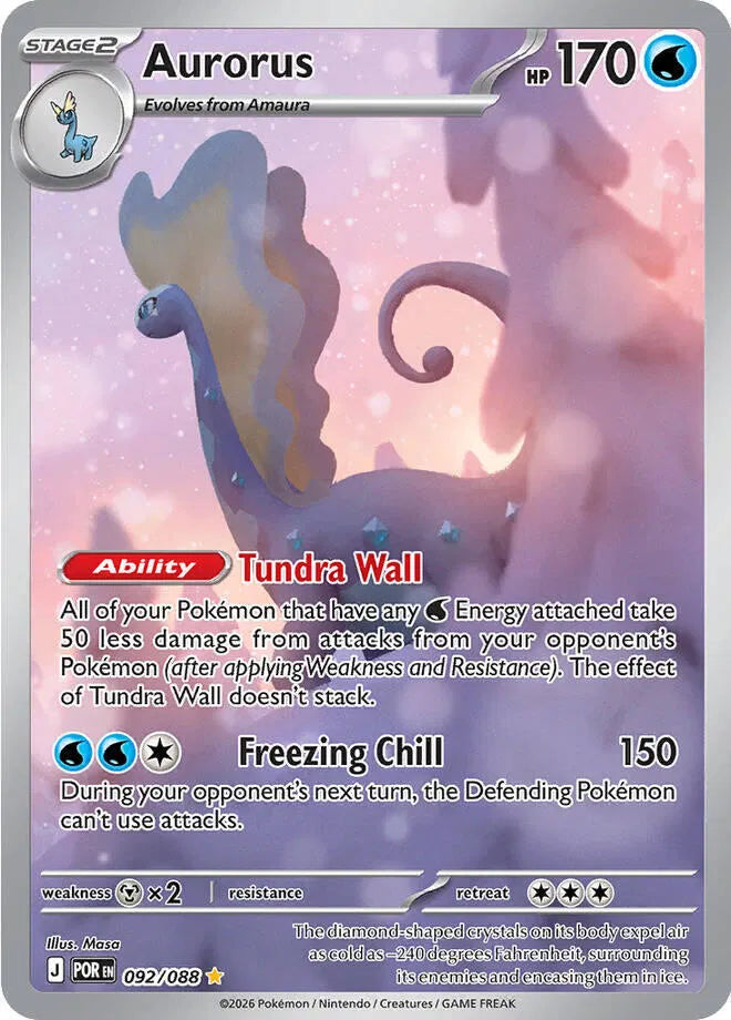 092/088 - Aurorus - Perfect Order - Pokemon TCG