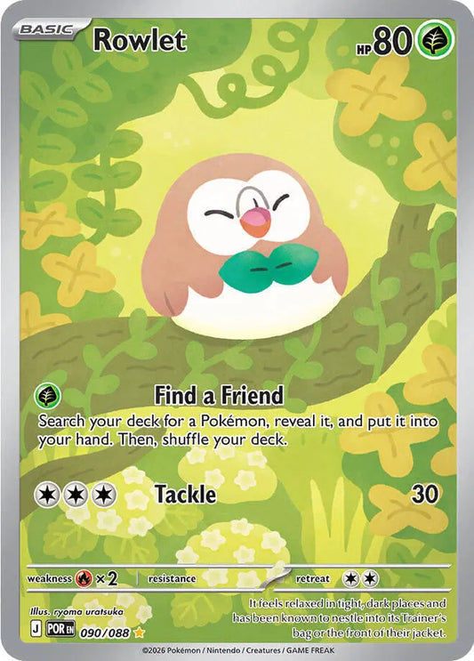 090/088 - Rowlet - Perfect Order - Pokemon TCG