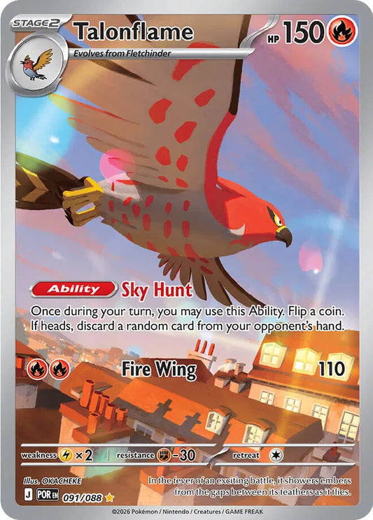 091/088 - Talonflame - Perfect Order - Pokemon TCG