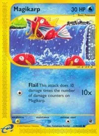 118/165 - Magikarp Reverse Holo (LP) - Expedition - Pokemon TCG