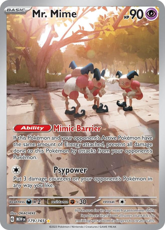 179/165 - Mr. Mime - 151 - Pokemon TCG