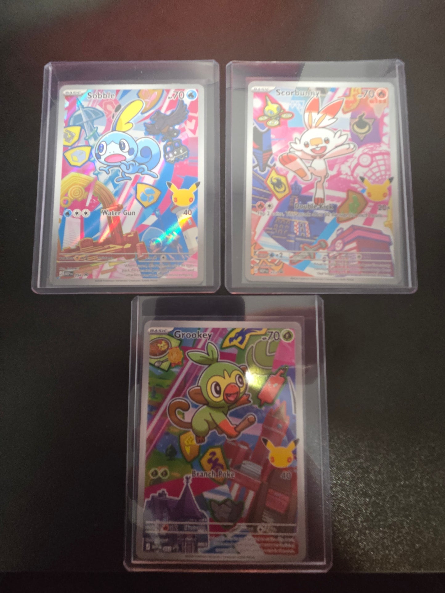 Grookey/Scorbunny/Sobble - MEP 052/053/054 - Black Star Promo - Pokemon TCG