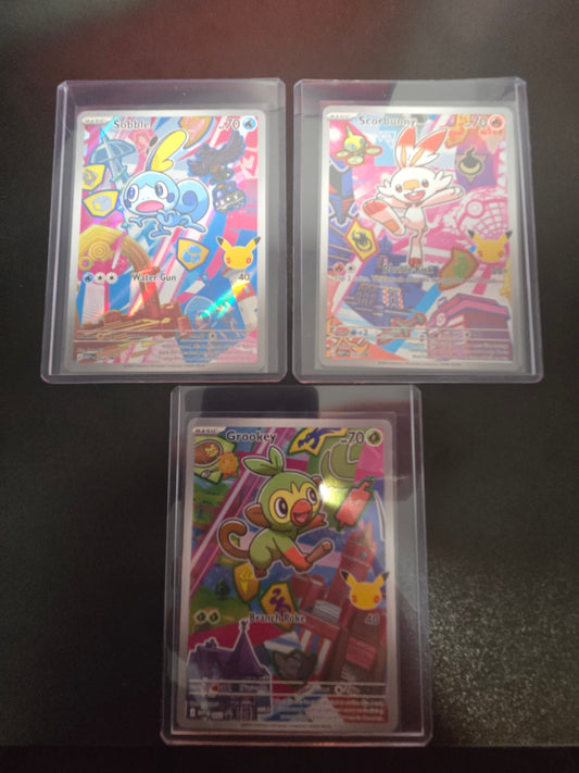 Grookey/Scorbunny/Sobble - MEP 052/053/054 - Black Star Promo - Pokemon TCG