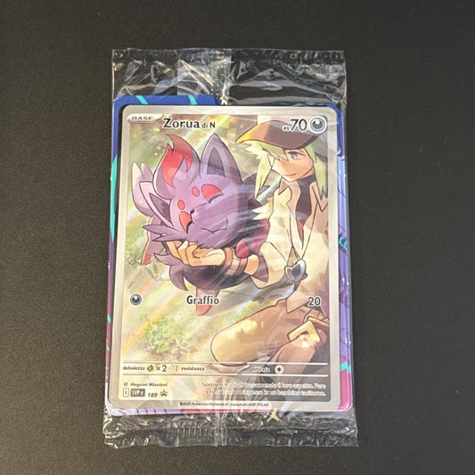 N's Zorua 189 Black Star Promo Sealed - Journey Together - Pokemon TCG
