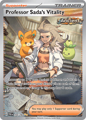 256/182 - Professor Sadas Vitality - Paradox Rift - Pokemon TCG