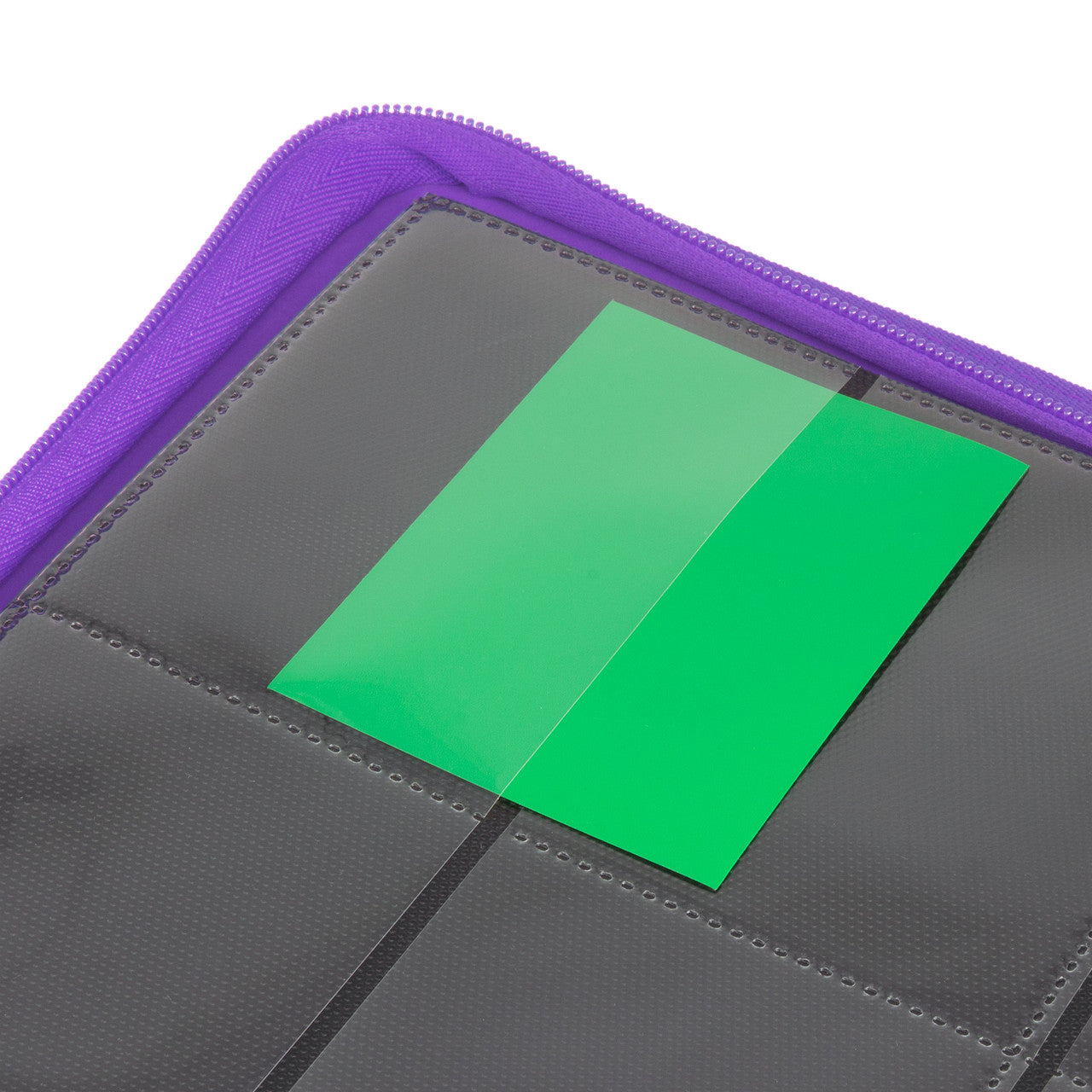 Palms Off Gaming Purple Stealth 12 Pocket 480 Slot Zip Binder