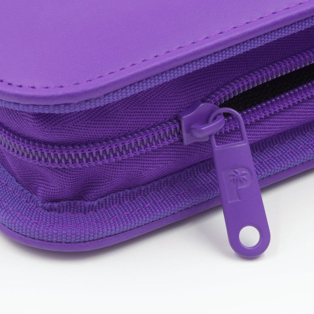 Palms Off Gaming Purple Stealth 12 Pocket 480 Slot Zip Binder