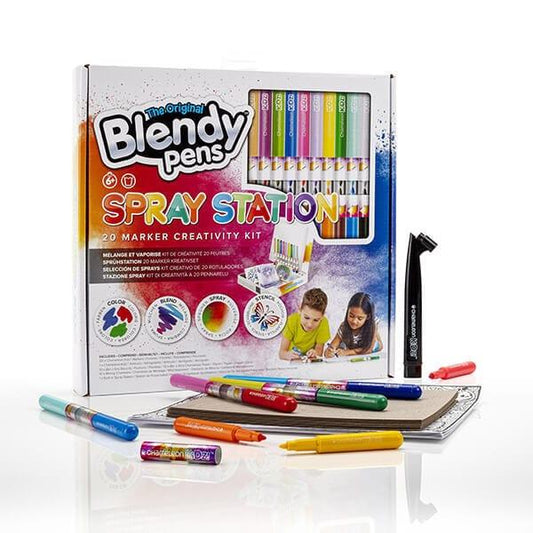 Chameleon Kidz - Spray Station 20 Marker Creativity Kit - JamiesTradingCards