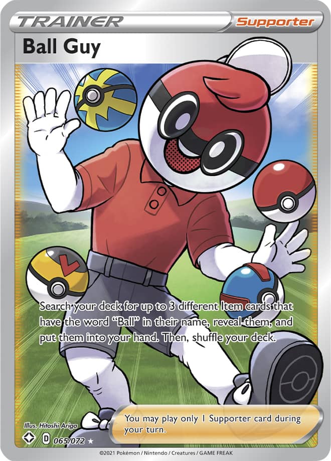 JamiesTradingCards 065/072 - Ball Guy - Shining Fates