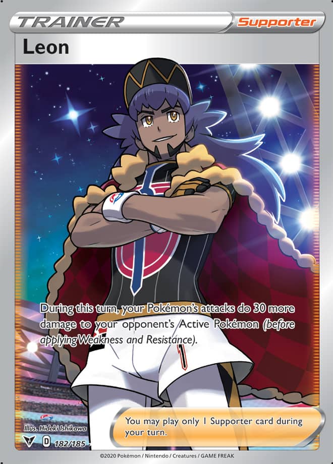 JamiesTradingCards 182/185 - Leon - Vivid Voltage