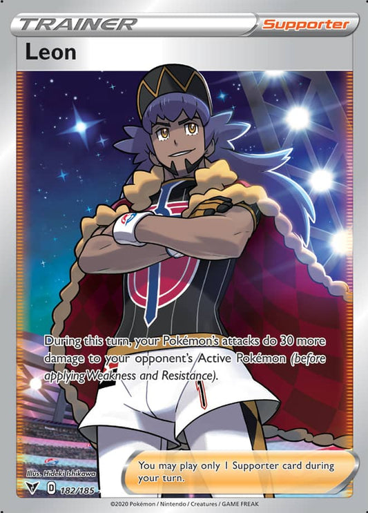 JamiesTradingCards 182/185 - Leon - Vivid Voltage