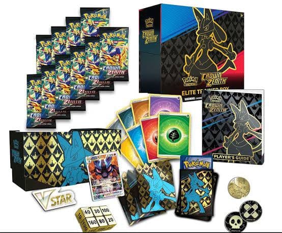 JamiesTradingCards Pre Order - Crown Zenith Elite Trainer Box - Pokemon TCG